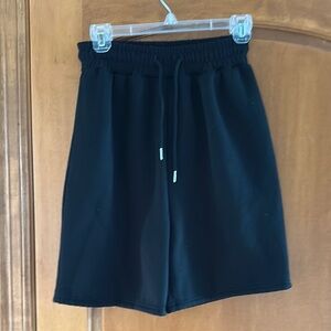 Women’s Black Sweat Shorts Medium